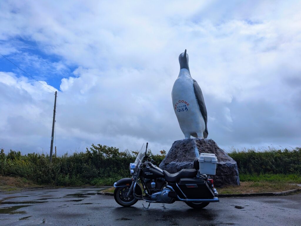 オロロン鳥モニュメント